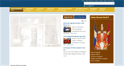 Desktop Screenshot of buganda.or.ug