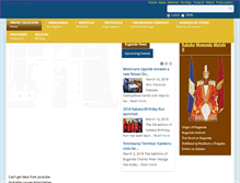 Tablet Screenshot of buganda.or.ug
