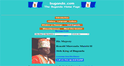 Desktop Screenshot of buganda.com